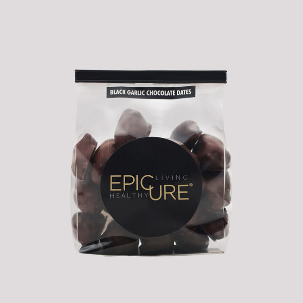 Black Garlic Chocolate Dates (150g)