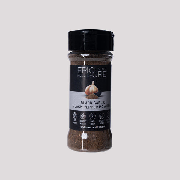 Black Garlic & Black Pepper Shaker