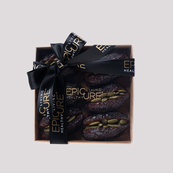 Black Garlic & Pumpkin Seeds - Medjool Dates 150g