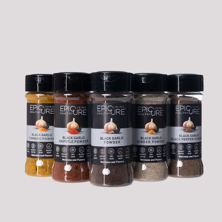 The Black Garlic Shaker Collection
