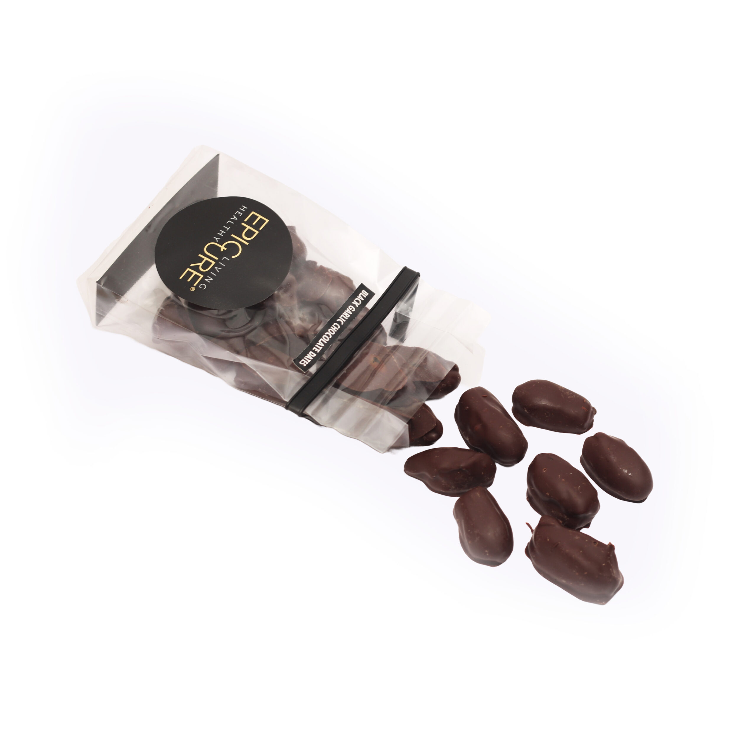 Black Garlic Chocolate Dates