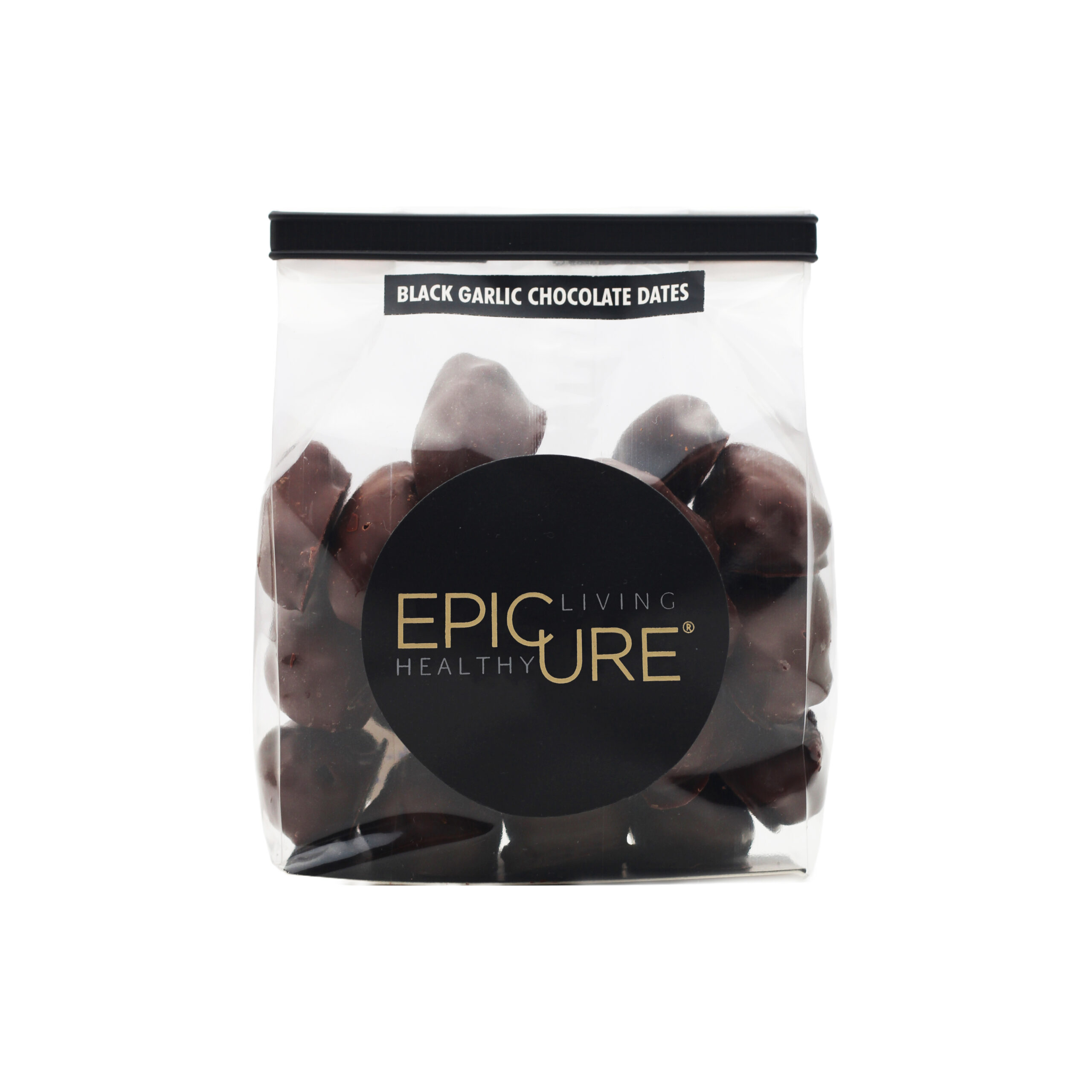 Black Garlic Chocolate Dates